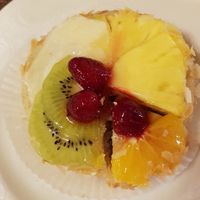 Vegan tart (4 €) at Café Berner in Goeppingen