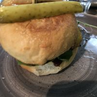 Vegan burger would definitely recommend  at The Tuning Fork  in Rugby