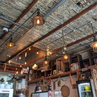 Very nice atmospheric decor   at Addis Kitchen in South East London