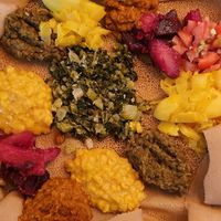 Sharing Platter at Addis Kitchen in South East London
