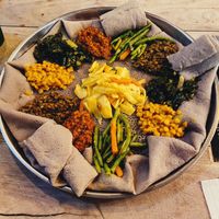   at Addis Kitchen in South East London