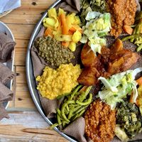   at Addis Kitchen in South East London