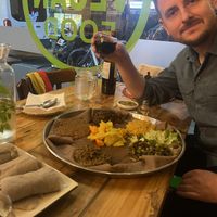   at Addis Kitchen in South East London