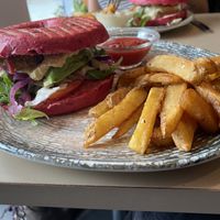   at Kafe Kaspar in Torshavn
