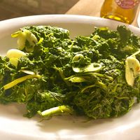 Spinaci e bietola
Spinach and chard at Al Passante in Cagli