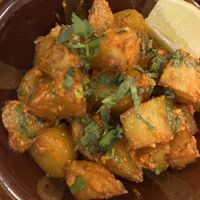 Potatoes   at Leila's in Budapest