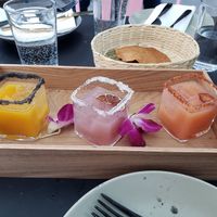 Margarita flight at La Bartola in Toronto