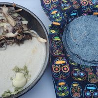 White mole at La Bartola in Toronto