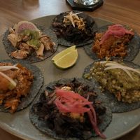 Taco tasting   at La Bartola in Toronto