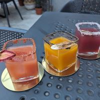 Margarita flight at La Bartola in Toronto