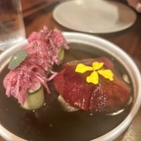 Black Aguachile (Starter)  at La Bartola in Toronto