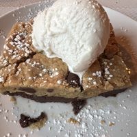 Vegan brownie ala Mode  at Divino Cucina Italiana in Hastings On Hudson