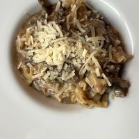 Vegan  truffle  Mafalde  at Divino Cucina Italiana in Hastings On Hudson