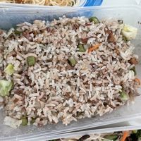Olive rice through delivery  at Pine Tree Cafe 长春树 - Fortune Centre in Central Singapore