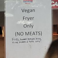 Hanging above the friers. at Ye Ole Fashioned Ice Cream & Sandwich Cafe in Summerville