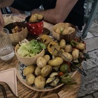 Vegetable skewers  at Bepa in Split