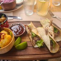 3 bean tacos + extra baby potatos at Bepa in Split