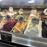 one of three displays haha  at Gelateria Zotos in Santorini