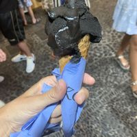   at Gelateria Zotos in Santorini