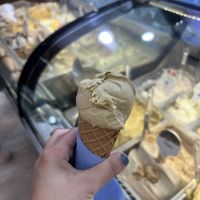Pistachio   at Gelateria Zotos in Santorini
