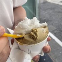   at Gelateria Zotos in Santorini
