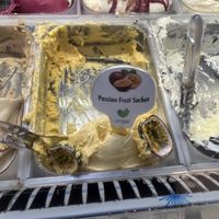 Passion fruit   at Gelateria Zotos in Santorini