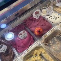   at Gelateria Zotos in Santorini