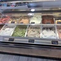 All sorbets are vegan  at Gelateria Zotos in Santorini