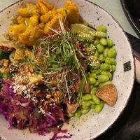 vegan Tofu sparkle with vinaigrette at SESH in Wallisellen