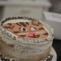 Custom Daniel Tiger birthday cake at Papa Ganache in Matawan