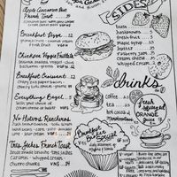 BK Menu at Papa Ganache in Matawan