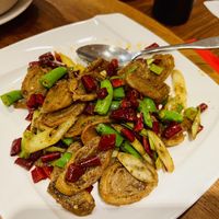 Sichuan vegan intestines   at XiángHé 祥和 - Serenity in Taipei