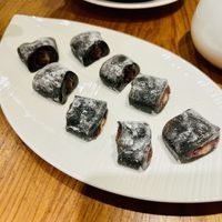 Free coffee kinda flavour mochi dessert   at XiángHé 祥和 - Serenity in Taipei