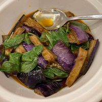 Eggplant and basil casserole (塔香茄煲) at XiángHé 祥和 - Serenity in Taipei