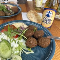 Falafel Teller (vegetarisch)  at Kichererbse in Tubingen