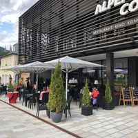 Seite zur Innenstadt vom Berchtesgaden mit Abendsonne at Sophie's in Berchtesgaden