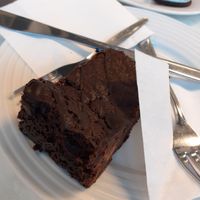 Vegan chocolate brownie at D&D Coffee and more at D&D Coffee and More in Horsham