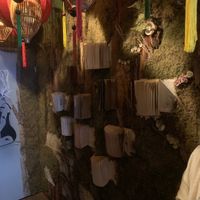 Moose and old books could be use as decoration   at Caphe HOA 2 in Berlin