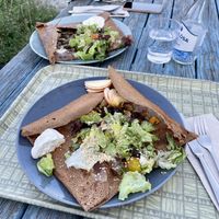 Vegan crêpes at Crêperie Tati in Faro
