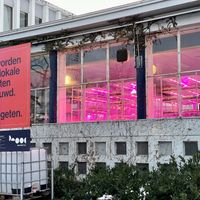 Het lab waar de groente en kruiden worden verbouwd at Phood Kitchen in Eindhoven