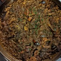 Paella de verdures, molt bona at Aromatic Restaurant in Altafulla