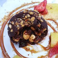 Ferrero Rocher gegant at Aromatic Restaurant in Altafulla