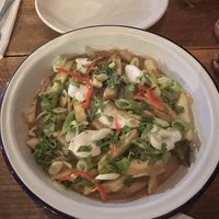 Poutine starter  at Stoked Vegan BBQ in Westcliff-on-sea