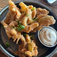 Cauliflower wings- amazing!!! 💚🌱 at Stoked Vegan BBQ in Westcliff-on-sea