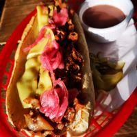 Philly Cheese at Stoked Vegan BBQ in Westcliff-on-sea