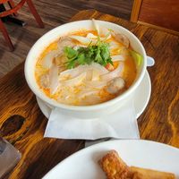 Small soup we shared at Thai on Ski Run in South Lake Tahoe