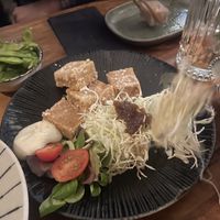 Tofu kara-age  at Hikage in Amsterdam