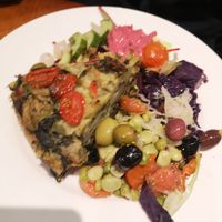 Sicilian potato pie at Kyffin Cafe Deli in Bangor