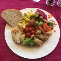 Mezze at Kyffin Cafe Deli in Bangor