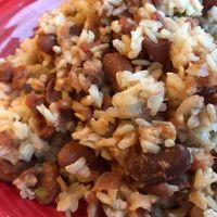 Elie's Red Beans and Rice at Evie's in Roanoke